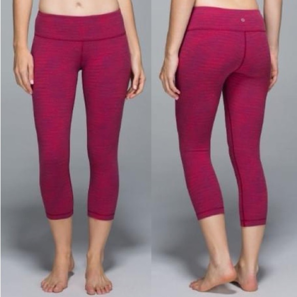Lululemon crops sz 6